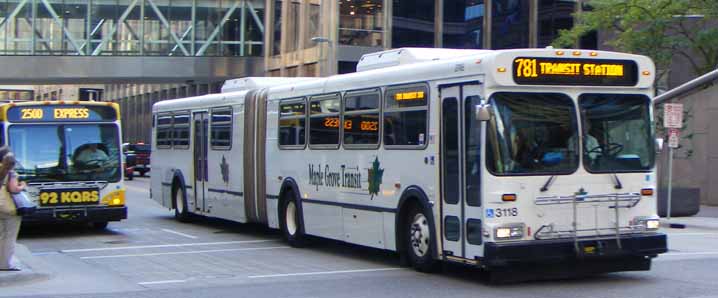 Maple Grove Transit New Flyer D60HF 3118